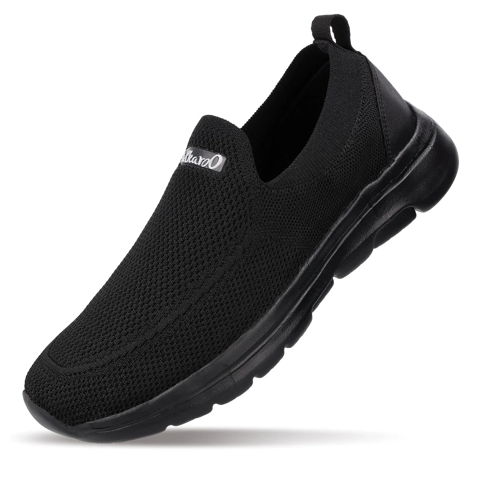 Walkaroo Belly Shoes for Men - XS9770 Black