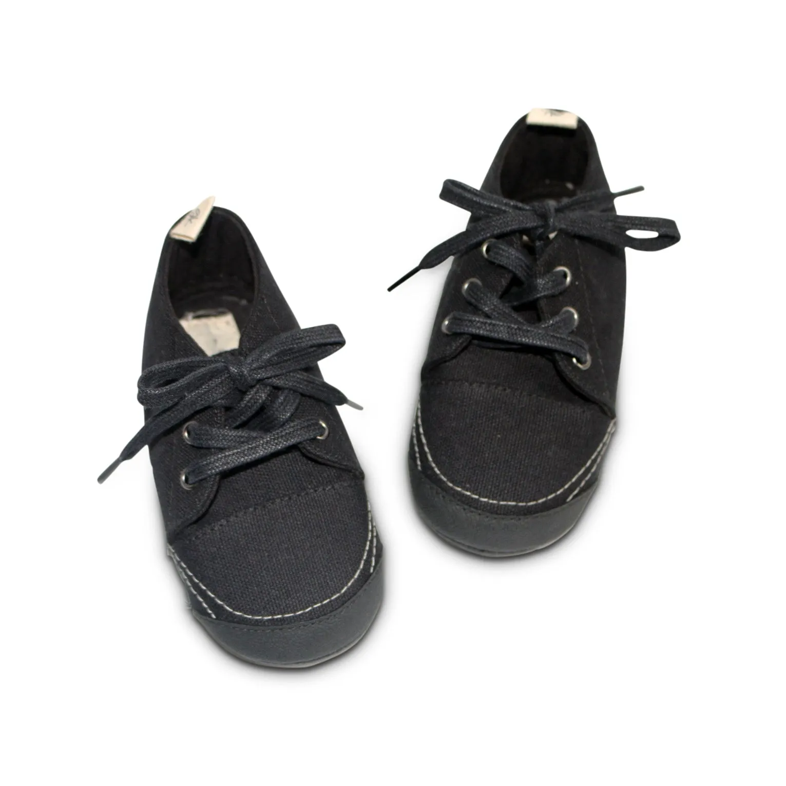 Wanderer Soft Sole Lace up Shoes - Coal